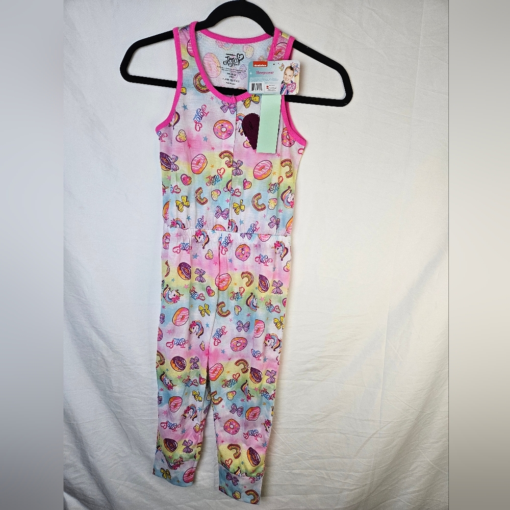Colorful Kids' Sleeveless Jumpsuit